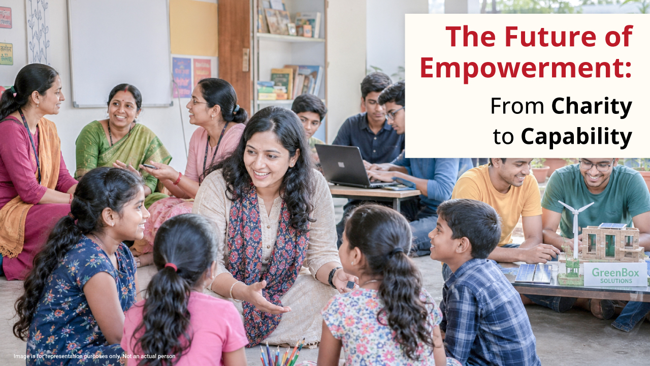 The Future of Empowerment: From Charity to Capability